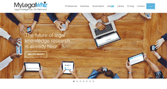 Desktop Screenshot of mylegalwhiz.com